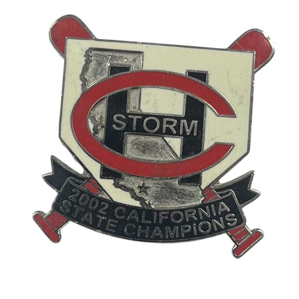 2002 Cooperstown Dreams Park Trading Pins Storm Chino Hills State Champions